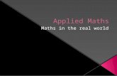Applied Maths