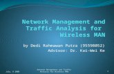 Network Management  and Traffic Analysis for  Wireless MAN