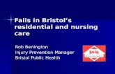 Falls in Bristol’s residential and nursing care