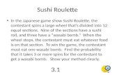 Sushi Roulette