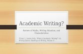 Academic Writing?