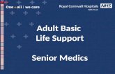 Adult Basic  Life  Support S enior Medics