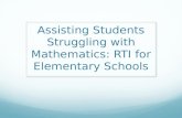 Assisting Students Struggling with Mathematics: RTI for Elementary Schools