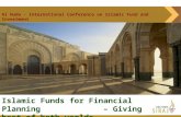 Islamic Funds for Financial Planning             – Giving best of both worlds