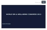 world Spa & Well-being  congress  2013
