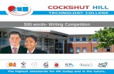 500 words- Writing Competition