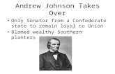 Andrew Johnson Takes Over