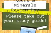 Rocks & Minerals Review Day