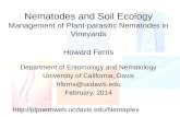Nematodes and Soil Ecology Management of Plant-parasitic Nematodes  in Vineyards