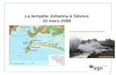 La tempête Johanna à  Gâvres 10 mars 2008