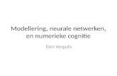 Modellering, neurale netwerken, en numerieke cognitie