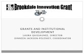 Grants and Institutional Development Laura Qaissaunee, Director