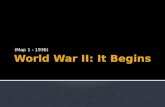 World War II: It Begins
