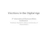 Elections in the Digital Age