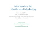 Mechanism for  Multi-Level Marketing