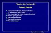 Physics 111: Lecture 24 Today’s Agenda