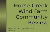 Horse Creek Wind Farm Community Review