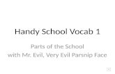 Handy School Vocab 1