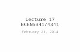 Lecture 17 ECEN5341/4341