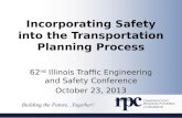 Incorporating Safety into the Transportation Planning Process
