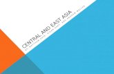 Central and east  asia