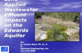 Land-Applied Wastewater Effluent Impacts on the Edwards Aquifer