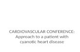 CARDIOVASCULAR CONFERENCE: Approach to a patient with cyanotic heart disease
