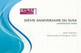 20ème  Anniversaire  du  susa Université  de Mons