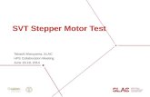 SVT Stepper Motor Test