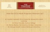 How  Do CCCU Adult Programs Measure Up?