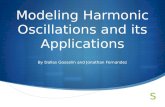 Modeling Harmonic Oscillations and its Applications
