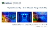 Cyber Security – Our Shared Responsibility