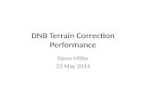 DNB Terrain Correction Performance