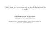 STAR: Steiner-Tree Approximation in Relationship Graphs