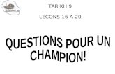 QUESTIONS POUR UN CHAMPION!