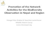 Promotion of the Network Activities for the Biodiversity Observation in Nepal and Region