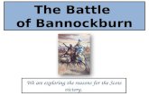 The Battle  of Bannockburn
