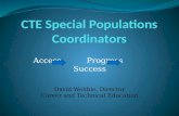 CTE Special Populations Coordinators