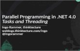 Parallel Programming in .NET 4.0  Tasks  and Threading