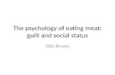 The  psychology  of  eating meat :  guilt  and  social  status
