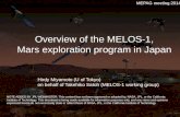 Overview  of the  MELOS-1, Mars exploration program  in  Japan