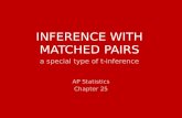 INFERENCE WITH MATCHED PAIRS