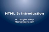 HTML 5: Introduction
