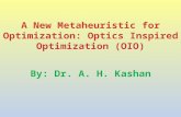 A New  Metaheuristic  for Optimization: Optics Inspired Optimization (OIO)