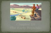 Chapter 10 The Early Republic