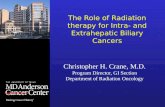 The Role of Radiation therapy for Intra- and Extrahepatic Biliary Cancers