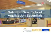 Nutrition Grad School  Application Essentials
