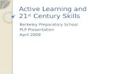 Active Learning and  21 st  Century Skills