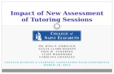 Impact of New Assessment of Tutoring Sessions