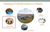 Mapping ICT4D/KM projects in Ethiopia